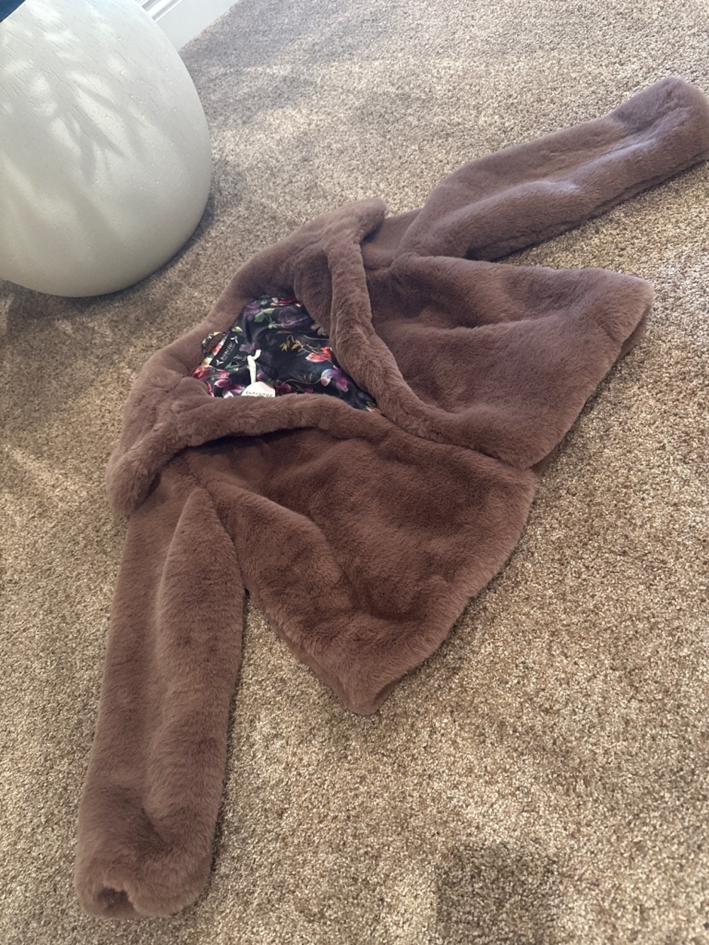 Faux Fur Coat